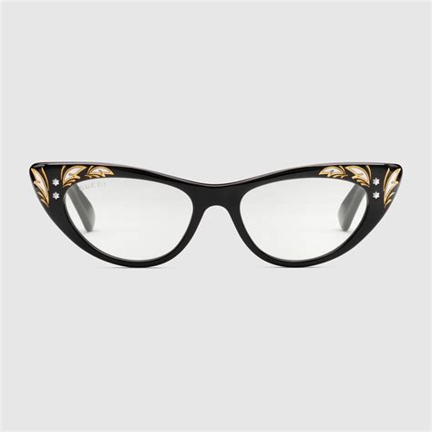 gucci cat eyes|Gucci cat eye eyeglasses.